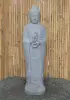  Product image 1 of the product “Standing Buddha made of Riverstone in Dharmachakra position - gesture of wheel of the teaching of Dharma. About 143cm height ”